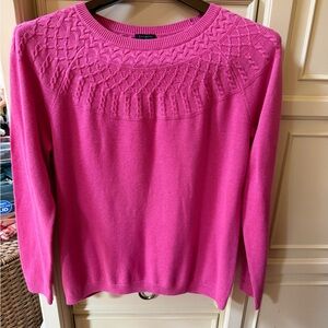 Talbots Pink Sweater NWOT